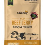 Gustare BIO din carne de vita, miere si mustar(48% proteine) Cherky, Cherky