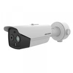 Camera IP hibrida cu termoviziune Hikvision DS-2TD2628-10/QA, lentila termica 9.7mm si optica 8mm, 4MP, Functii AI, PoE, IP67, Hikvision