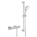 Baterie cabina dus Grohe Grohtherm 1000 Performance termostat crom montare perete set dus- 34776000 27578002