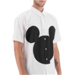Comme des Garçons Mickey Mouse Print Shirt WHITE X PRINT, Comme des Garçons