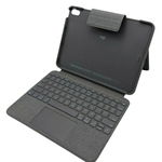 Husa Noua Logitech Folio Touch, pentru iPad 11, US, Oxford Grey, LOGITECH