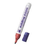 Marker permanent Edding 2000, 1.5 - 3 mm, negru - Pret/buc, Edding