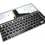 Tastatura Toshiba MP-12W53K0J6981 iluminata backlit, Toshiba