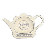 Suport ceramică pentru pliculețe de ceai T&G Woodware Pride of Place, crem, T&G Woodware