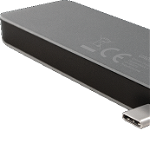 Hub USB Logilink UA0301, USB tip C, 2 porturi, USB 3.0, negru