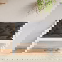 Perne banca de gradina 2buc., vidaXL,negru, 100x50x7cm, tesatura oxford