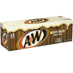 A&W Root Beer - bere de rădăcini cu gust de lemn dulce și mentă 355ml - 12pack (EXP 16.04.2024), A&W