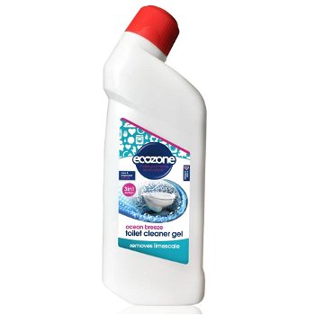 Solutie gel pentru curatat toaleta Ecozone, 3 in 1 , Ocean Breeze, 750 ml