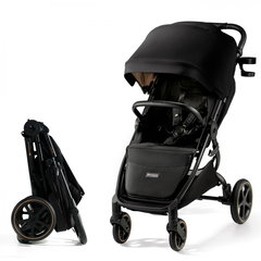 Carucior Sport Ultra Compact Kinderkraft Mitzy 0-22 Kg Black Ink