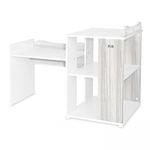 Patut modular multifunctional, 5 confirgurari diferite, 190 x 72 cm, Multi, White & Artwood