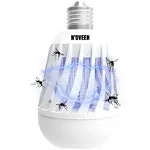Bec LED anti-insecte, Noveen, IKN803, 2 in 1, cu lampa UV, 6 W, 800 V, Alb, Noveen