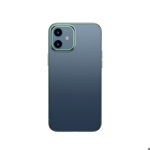 Husa Apple iPhone 12 / 12 Pro, Baseus Shining Case, Transparent / Verde, 6.1 inch, Baseus