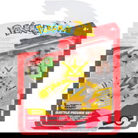 Set 3 figurine de actiune, Pokemon, Caterpie, Electabuzz si Rockruff, Pokemon