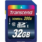 SDHC 32GB Premium Clasa 10, Transcend