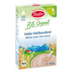 TOPFER Cereale Bio Ovaz integral, 6 luni, 175 g, TOPFER