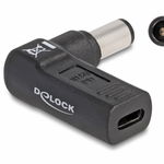 Adaptor de alimentare, Delock, USB-C/Dell 7.4x5mm, 90°, Negru