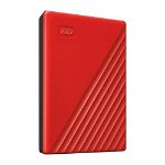 Hard disk extern WD My Passport 2TB USB 3.0 Red, Western Digital