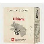 Ceai Hibiscus, 50 grame, DACIA PLANT