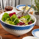 Bol salata Villeroy&Boch, colectie Casale Blu, 24 cm, premium portelan