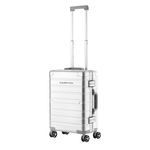 Troler Cabina - Aluminiu - Inchidere cu clapeta - Cod Okoban -  ULD - 502411 - 55 cm - Argintiu, CarryOn