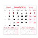 Maxi Calendar De Birou 2024 , Crime Scene Press