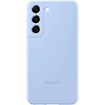 Husa de protectie Samsung Silicone Cover pentru Galaxy S22, Sky Blue