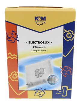 Sac aspirator Electrolux Compact Power, sintetic 4X saci, K&M