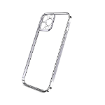 Husa Loomax de protectie pentru iPhone 12 Pro Max, silicon subtire, 2 mm, transparent, Loomax