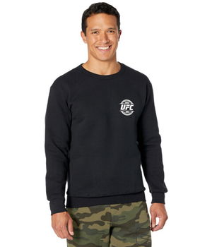 Imbracaminte Barbati UFC Radial Crew Neck Fleece WhiteBlack, UFC
