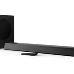 Soundbar Profesional Philips Cu Asistent Google, Conectivitate Bluetooth, Subwoofer Wireless 2.1 Ch, Dolby Digital, 15 W X 4 Plus 60 W, Telecomanda, Negru, KlaussTech