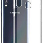 Husa de protectie Silicon pentru Samsung Galaxy A40, Transparent
