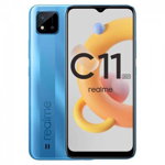 Telefon mobil Realme C11 2021, Dual SIM, 4GB RAM, 64GB, 4G, Lake Blue