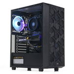 PC Gaming BALAUR Epic Plus, AMD Ryzen 5 5600 3.5GHz, 16GB DDR4, 500GB SSD, RTX 3060 12GB GDDR6, Iluminare RGB, 