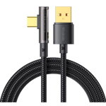 Cablu USB la USB-c Prism 90 de grade Mcdodo Ca-3380, 6a, 1,2 m (negru), Mcdodo