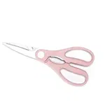 Foarfeca de bucatarie, KingGary, multifunctionala, roz, 19 cm, King Gary