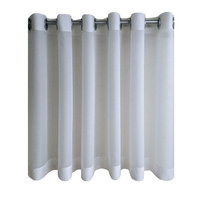 Perdea 1008 V20159 cu inele capse crom mat, Casa Deco Logistics