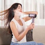 Uscator de par JIMMY Nano Ultrasonic Hair Dryer F8 (Purple Mauve), 110000rpm, 18l/s, display smart, Jimmy