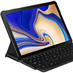 Husa de protectie cu tastatura Samsung Book Cover pentru Galaxy Tab S4 10.5" T830/T835, Black