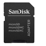 Sandisk Card de memorie SanDisk Extreme Plus SDSQXBD-128G-GN6MA, MicroSDXC, 128 GB, UHS-I U3, Clasa 10, V30 + Adaptor SD, Sandisk
