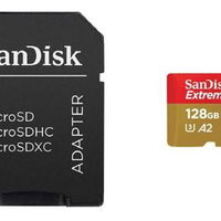 Card de Memorie MicroSDXC SanDisk Extreme PLUS, 128GB, Clasa 10, R|W speed: up to 100MB|s| 90MB|s