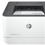 Imprimanta Monocrom HP Laserjet Pro 3002dn, A4, Duplex, Retea (Alb), HP