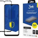 Folie protectie ecran 3MK Flexible Glass Max compatibila cu Huawei P Smart Plus (2019), 7H, 0.2 mm, Negru/Transparent, 3MK