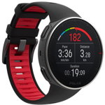 Ceas Smartwatch Vantage V Titan, HR, Black/Red
