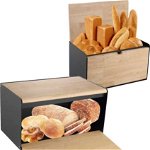 Cutie de pâine din lemn și oțel Klausberg (KB-7386), Klausberg