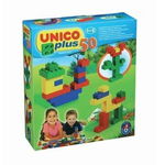 Set constructie Unico Plus 50 piese UN8504