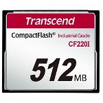 Card memorie Transcend Industrial CF CF220I 512MB, Transcend