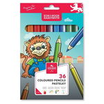 Creioane color, 36culori, Raton, Koh-I-noor, Koh-I-Noor