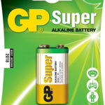 
Set 3 x Baterie Alcalina Super GP 9V, 1 Buc / Blister
