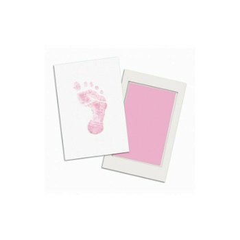 Kit amprenta cu cerneala roz pentru piciorus, Pearhead