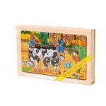 Puzzle din lemn pentru copiii, MEDIASON TRADE SRL